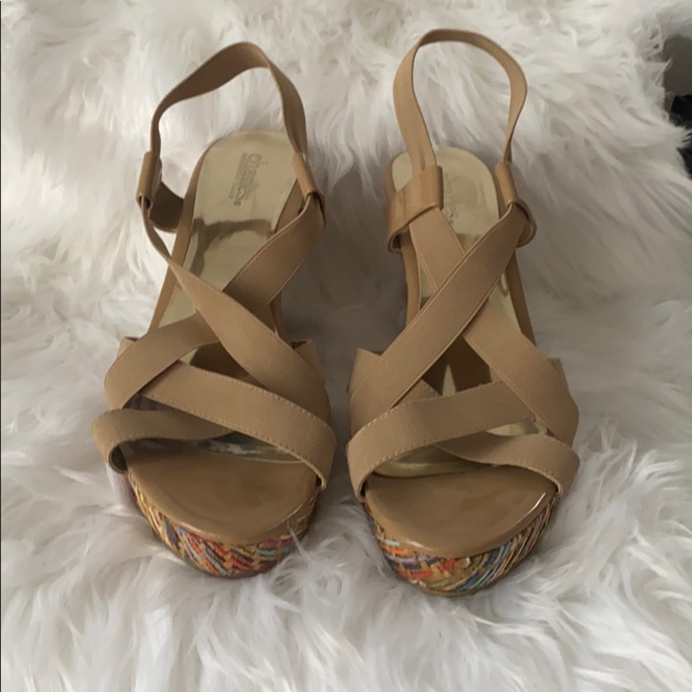 Colorful bottom wedges